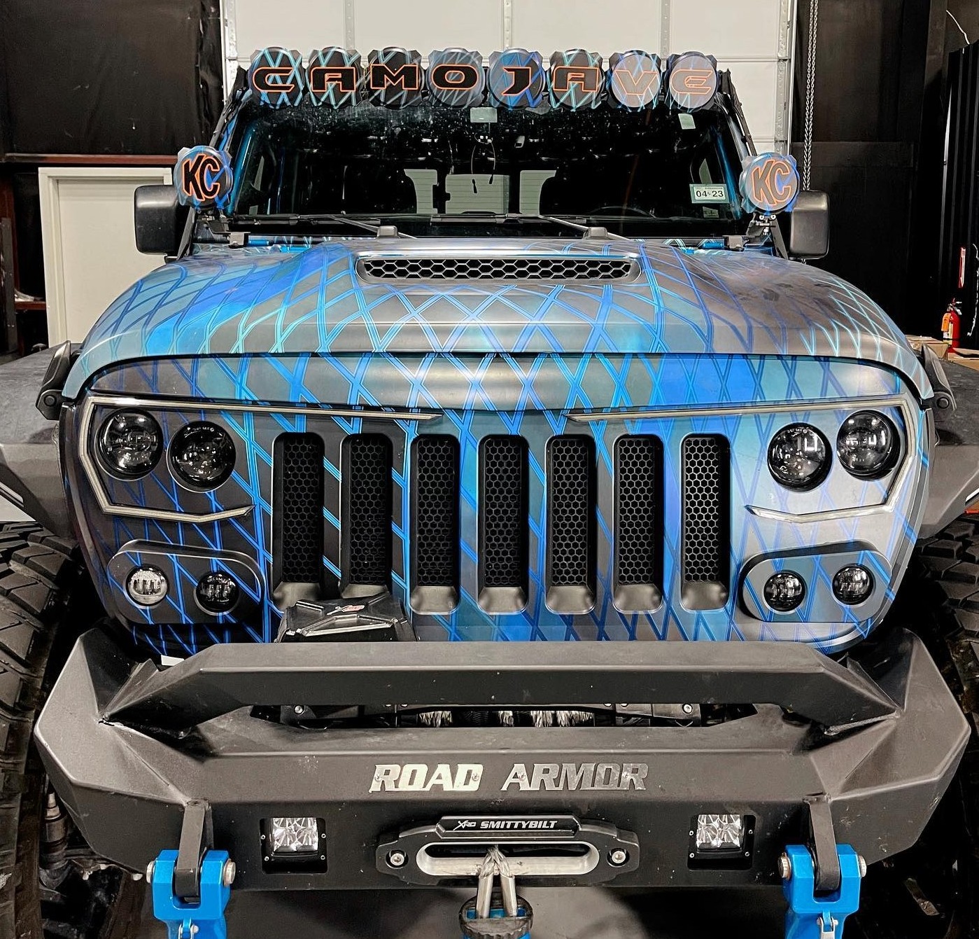 Premium vehicle wrap example